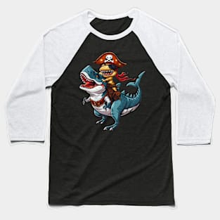 Shark Fierce Fins Baseball T-Shirt